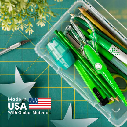 Clear Cases |Made in USA| Plastic Box Organizers - Small