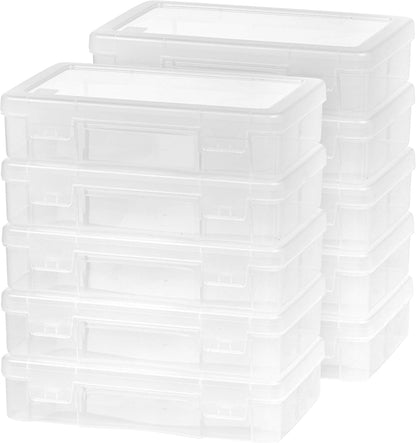 Clear Cases |Made in USA| Plastic Box Organizers - Small