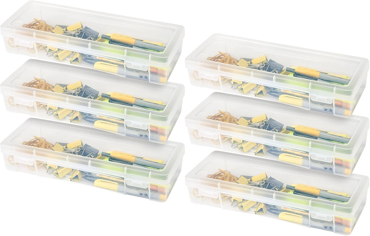 Clear Cases |Made in USA| Plastic Box Organizers - Small