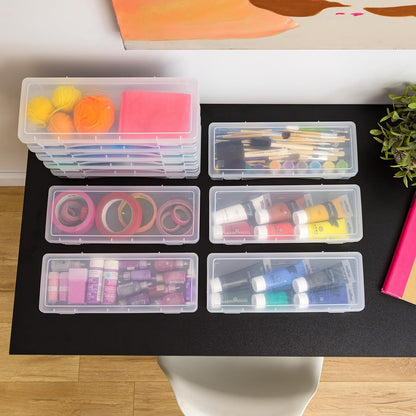 Clear Cases |Made in USA| Plastic Box Organizers - Small