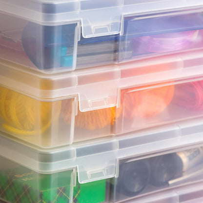 Clear Cases |Made in USA| Plastic Box Organizers - Small