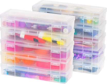 Clear Cases |Made in USA| Plastic Box Organizers - Small