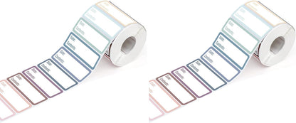 1000 Food Labels, 1 x 3 Inch Removable Freezer Date Stickers, Colorful | Water- And Oil-Resistant, Easy To Write , Clean Removal, No Residue, For Containers, Bottles, Leftovers, And Files