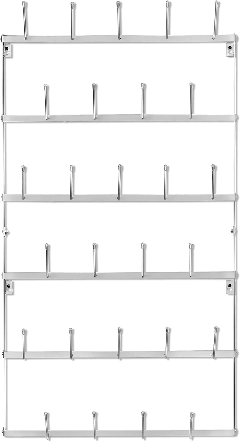 Wall Mug Rack, Coffee Mug Display for Coffee Station (Small, Brown)