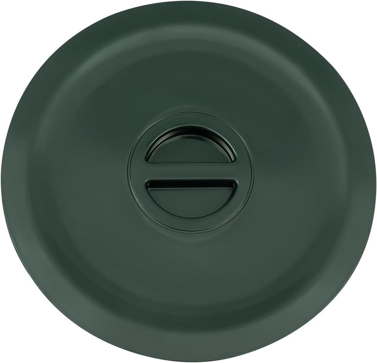 6 in 1 Rice Dispenser, 6-Grid Rotating Grain Storage Container, 13.2Lbs Dry Food Dispenser, Clear Dark Green PET, Round Modern Grain Dispenser for Kitchen, Countertop, Pantry Use (Clear, Dark Green)