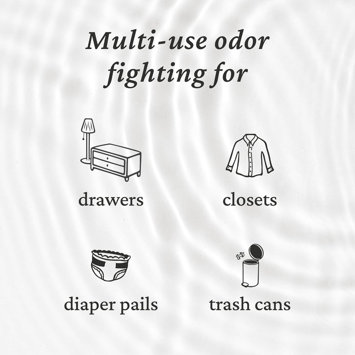 Odor Eliminating Packs, 6-Pack with Pod Case, Original