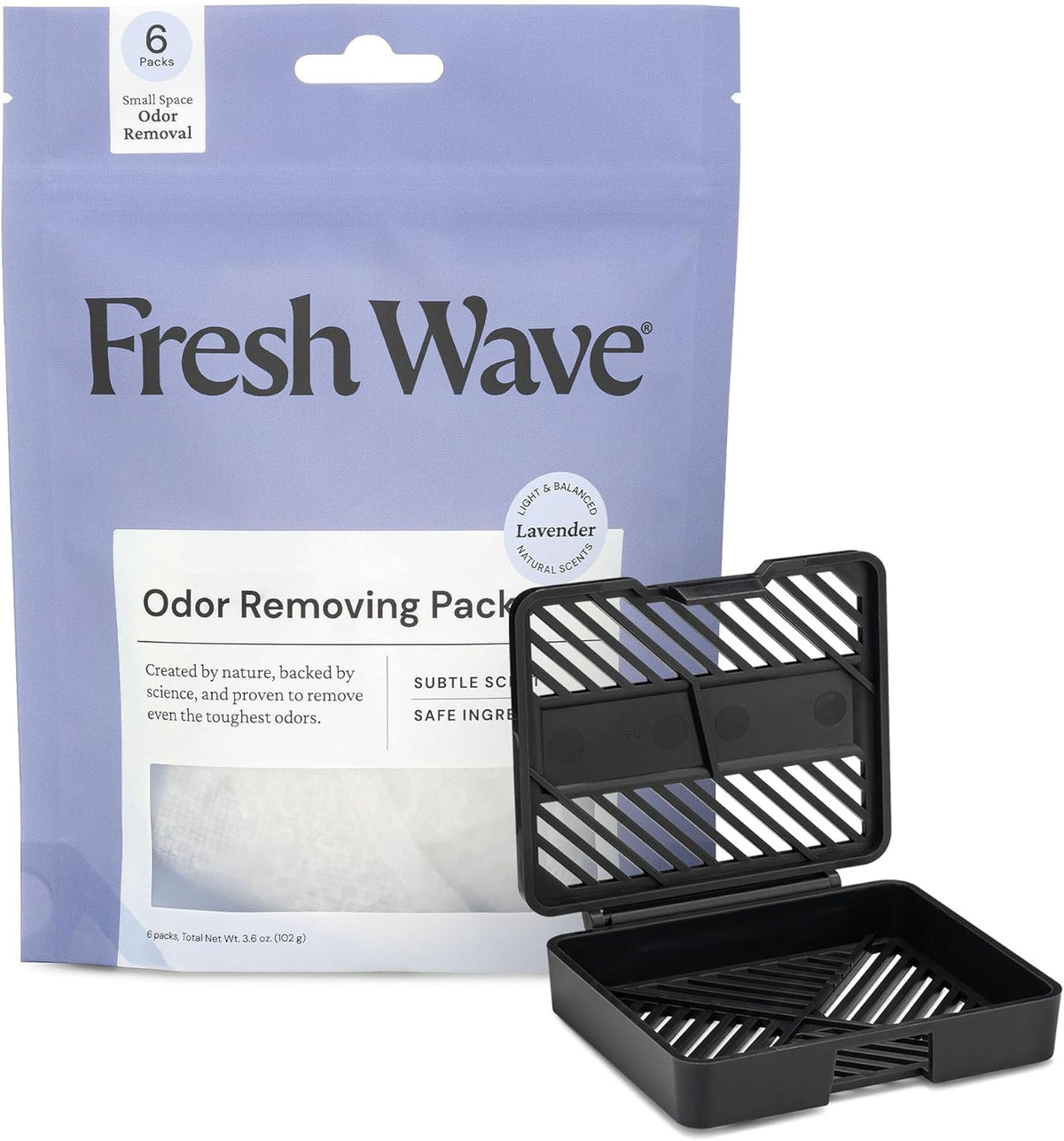 Odor Eliminating Packs, 6-Pack with Pod Case, Original