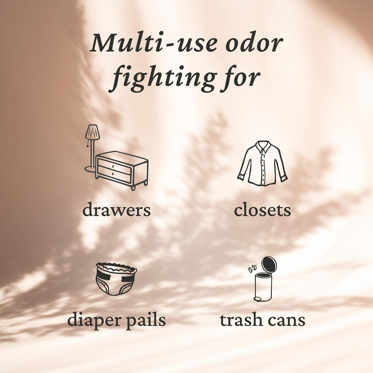 Odor Eliminating Packs, 6-Pack with Pod Case, Original