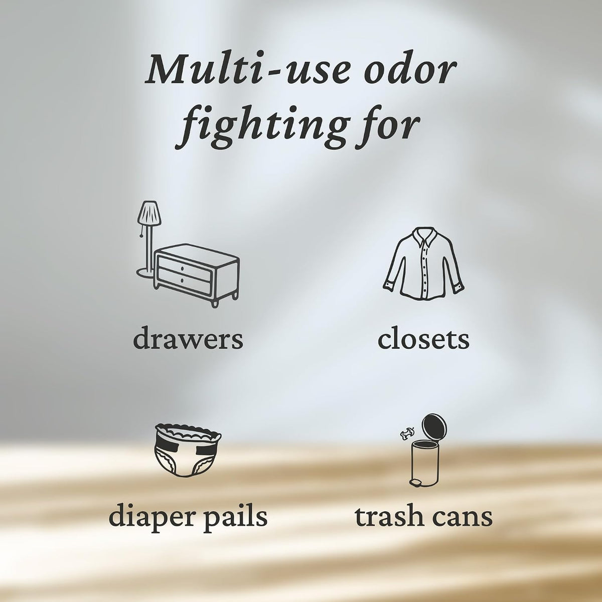 Odor Eliminating Packs, 6-Pack with Pod Case, Original