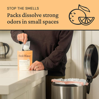 Odor Eliminating Packs, 6-Pack with Pod Case, Original