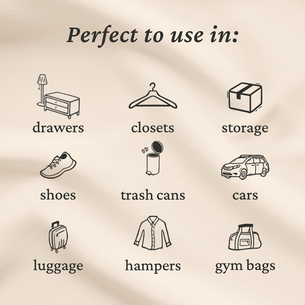 Odor Eliminating Packs, 6-Pack with Pod Case, Original