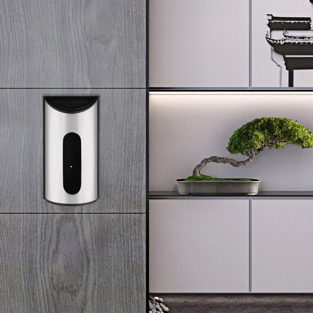 Grocery Plastic Bag Holder for Kitchen Trash Bag, Easy Wall Mount Bag Saver, Storage Dispenser Medium, Smudge Proof with Extra Wide Access Openings, Stainless Steel (Sliver)