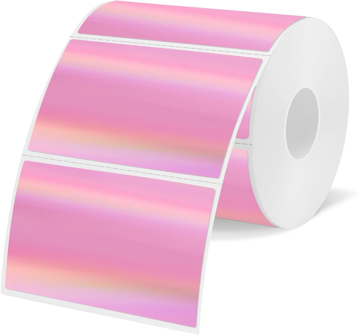 3x2 Inch Transparent Thermal Labels Stickers, Self-Adhesive Clear Waterproof Stickers for Logo Design, Direct Thermal Labels- 200 Sheets