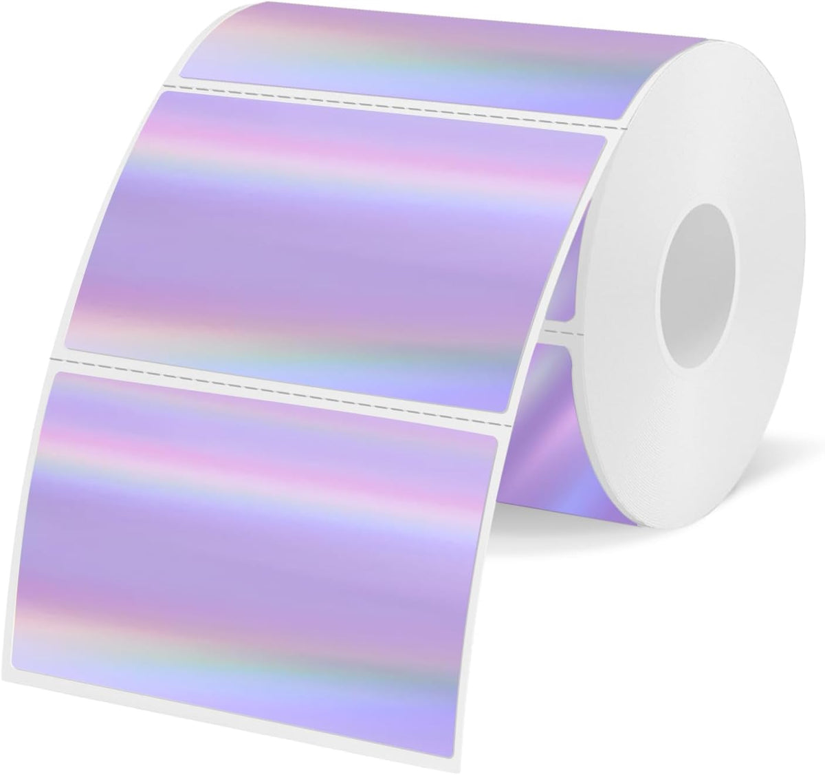 3x2 Inch Transparent Thermal Labels Stickers, Self-Adhesive Clear Waterproof Stickers for Logo Design, Direct Thermal Labels- 200 Sheets