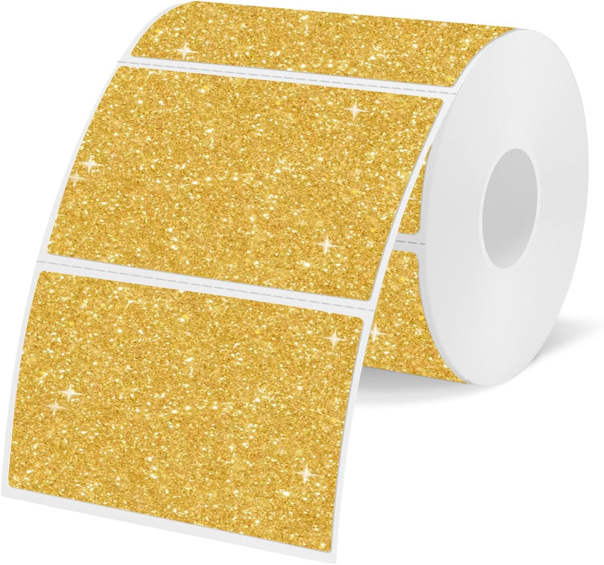 3x2 Inch Transparent Thermal Labels Stickers, Self-Adhesive Clear Waterproof Stickers for Logo Design, Direct Thermal Labels- 200 Sheets