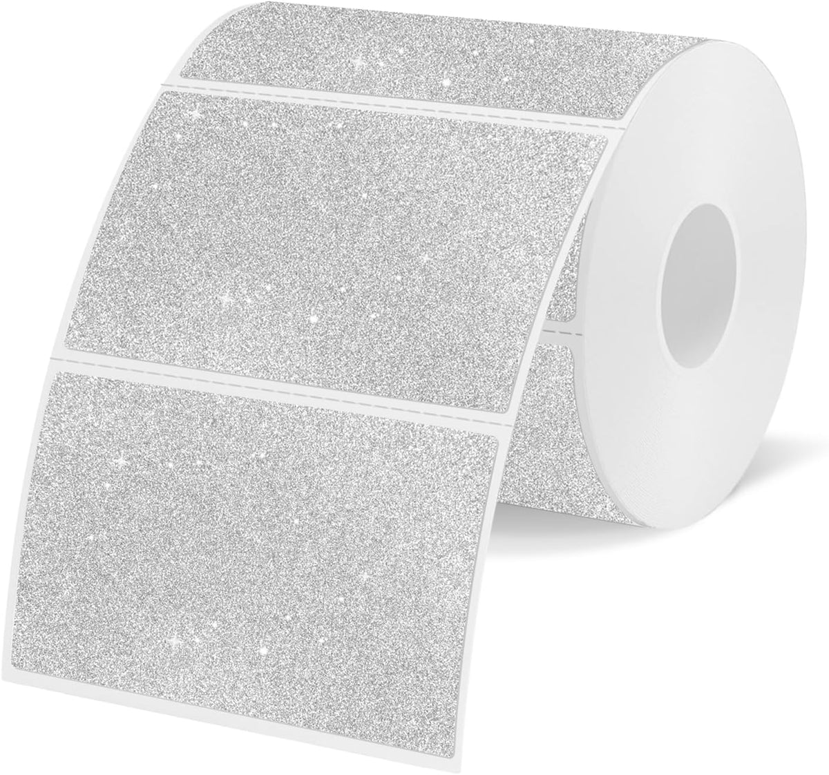 3x2 Inch Transparent Thermal Labels Stickers, Self-Adhesive Clear Waterproof Stickers for Logo Design, Direct Thermal Labels- 200 Sheets