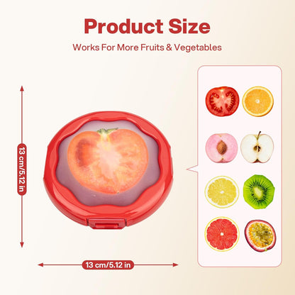 Onion Saver with Snap-On Lid (1, Purple) | Silicone Food Saver, Onion Storage Container, Vegetable and Fruit Storage Container, Reusable Kitchen Gadget, Dishwasher Safe