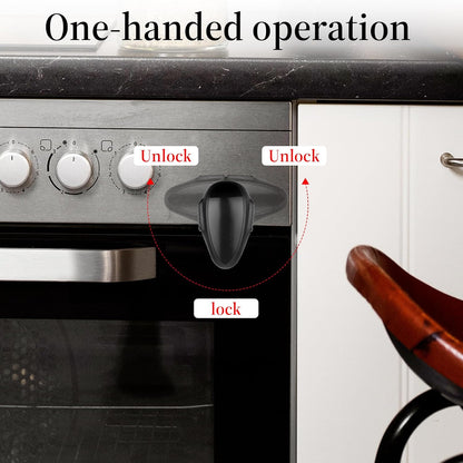 Childproof Oven Door Lock Double Button Oven Lock Updated Oven Front Lock
