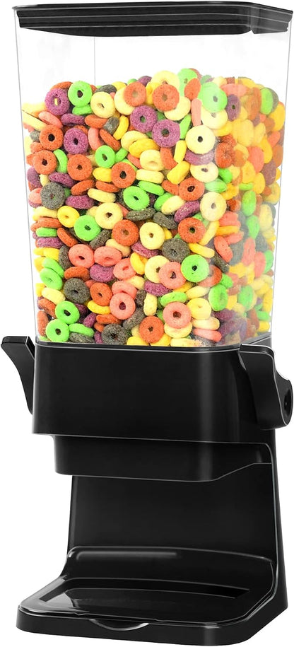 Cereal Dispenser Countertop 5.5 Qt Large Cereal Storage Container | Holder Dispenser for Pantry Dry Food Snack Nut Candy Dispenser Countertop Kitchen Organization Storage for Oatmeal Granola