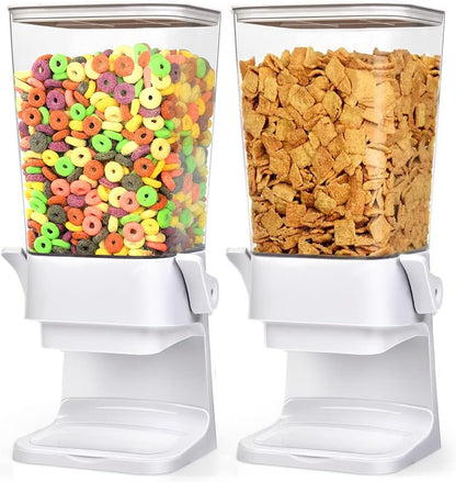 Cereal Dispenser Countertop 5.5 Qt Large Cereal Storage Container | Holder Dispenser for Pantry Dry Food Snack Nut Candy Dispenser Countertop Kitchen Organization Storage for Oatmeal Granola