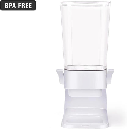 Cereal Dispenser Countertop 5.5 Qt Large Cereal Storage Container | Holder Dispenser for Pantry Dry Food Snack Nut Candy Dispenser Countertop Kitchen Organization Storage for Oatmeal Granola