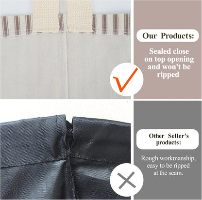 TOGETRUE Plastic Bag Holder, Wall Mount Grocery Bag Organizer for Home Kitchen Pantry Decor (Grey)