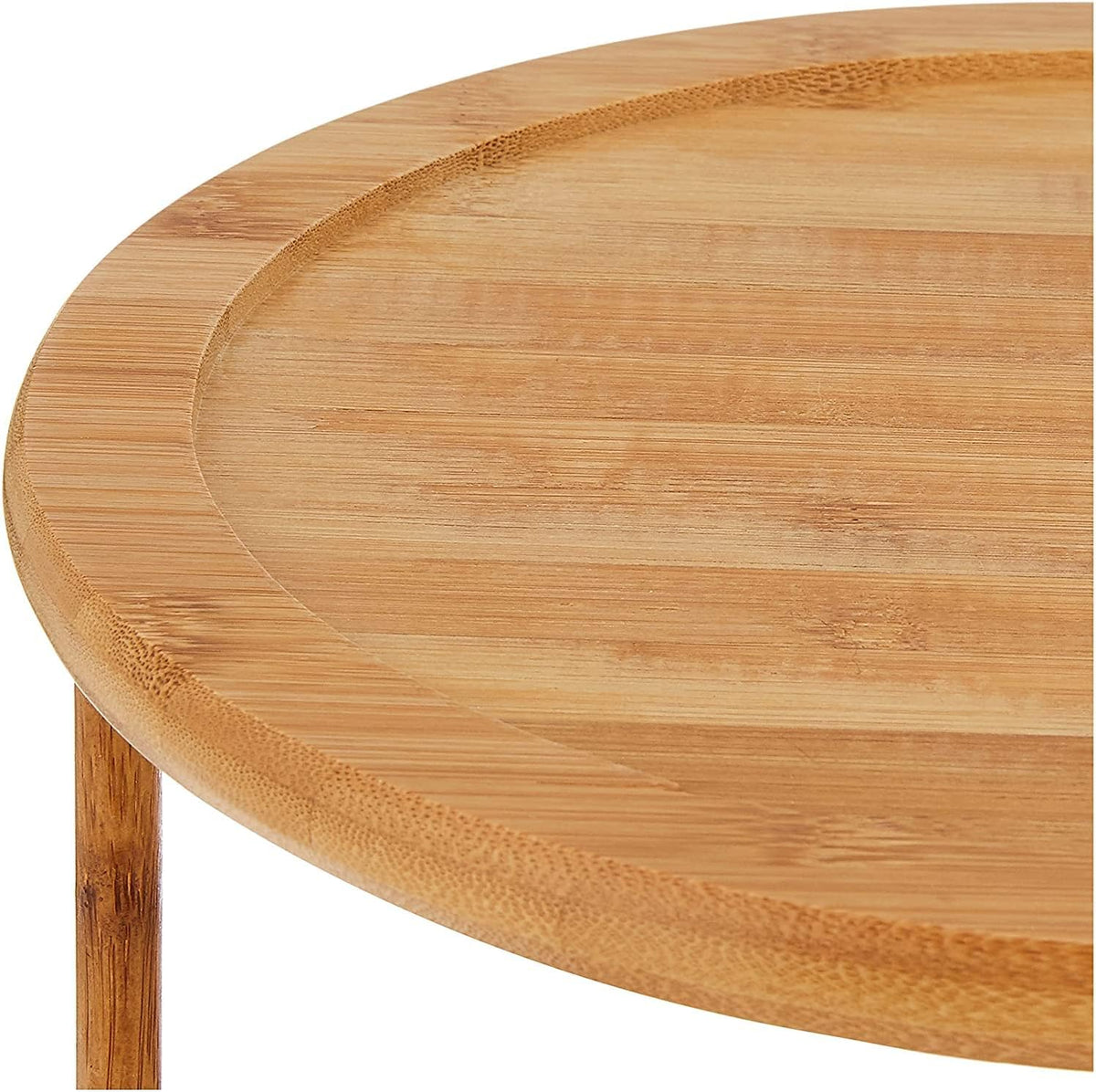 8302 Bamboo Wood 2-Tier 10" Kitchen Turntable