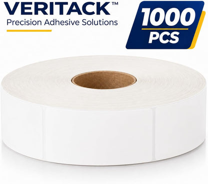 ™ 1000 Removable Food Labels for Containers, 1" x 2", Freezer & Refrigerator Date Stickers, Easy to Write, No Residue, Meal Prep & Restaurant Use