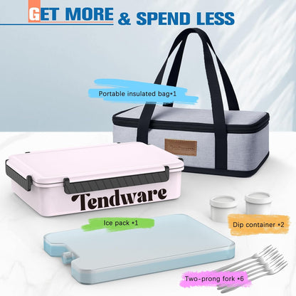 Chilled Portable Snackle Box Container with Ice Pack, Beach Essentials for Summer, Divided Serving Tray with Insulated Bag, Snack Containers for Road Trip Charcuterie Snack Picnic, Peony