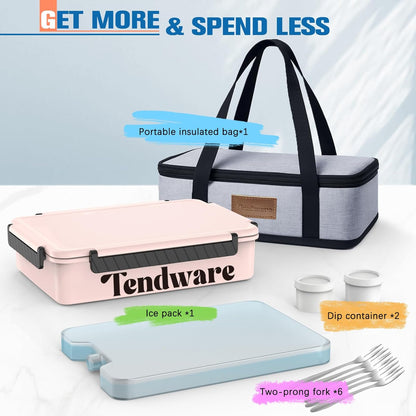 Chilled Portable Snackle Box Container with Ice Pack, Beach Essentials for Summer, Divided Serving Tray with Insulated Bag, Snack Containers for Road Trip Charcuterie Snack Picnic, Peony