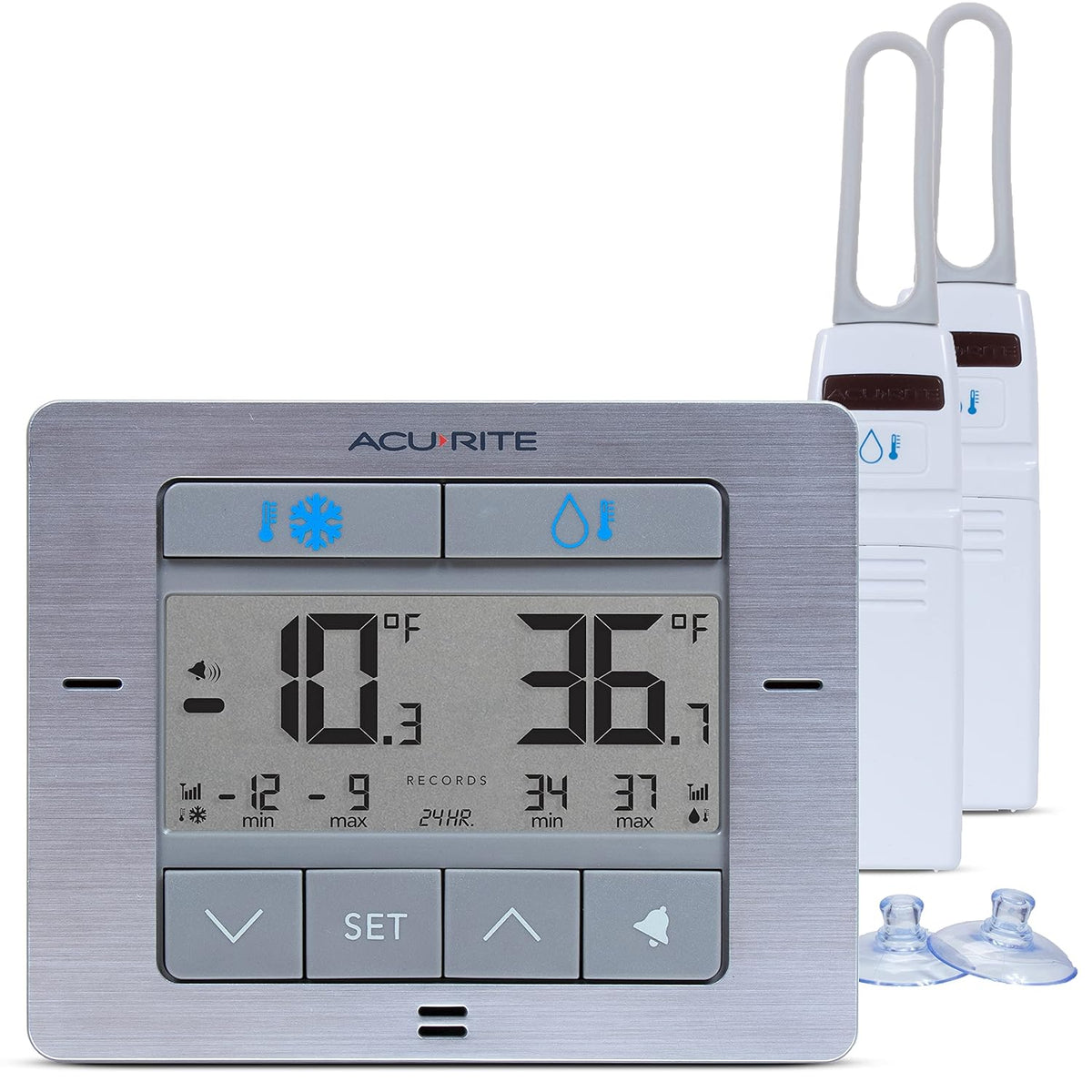 (00515M) Wireless Fridge and Freezer Thermometer with Alarm