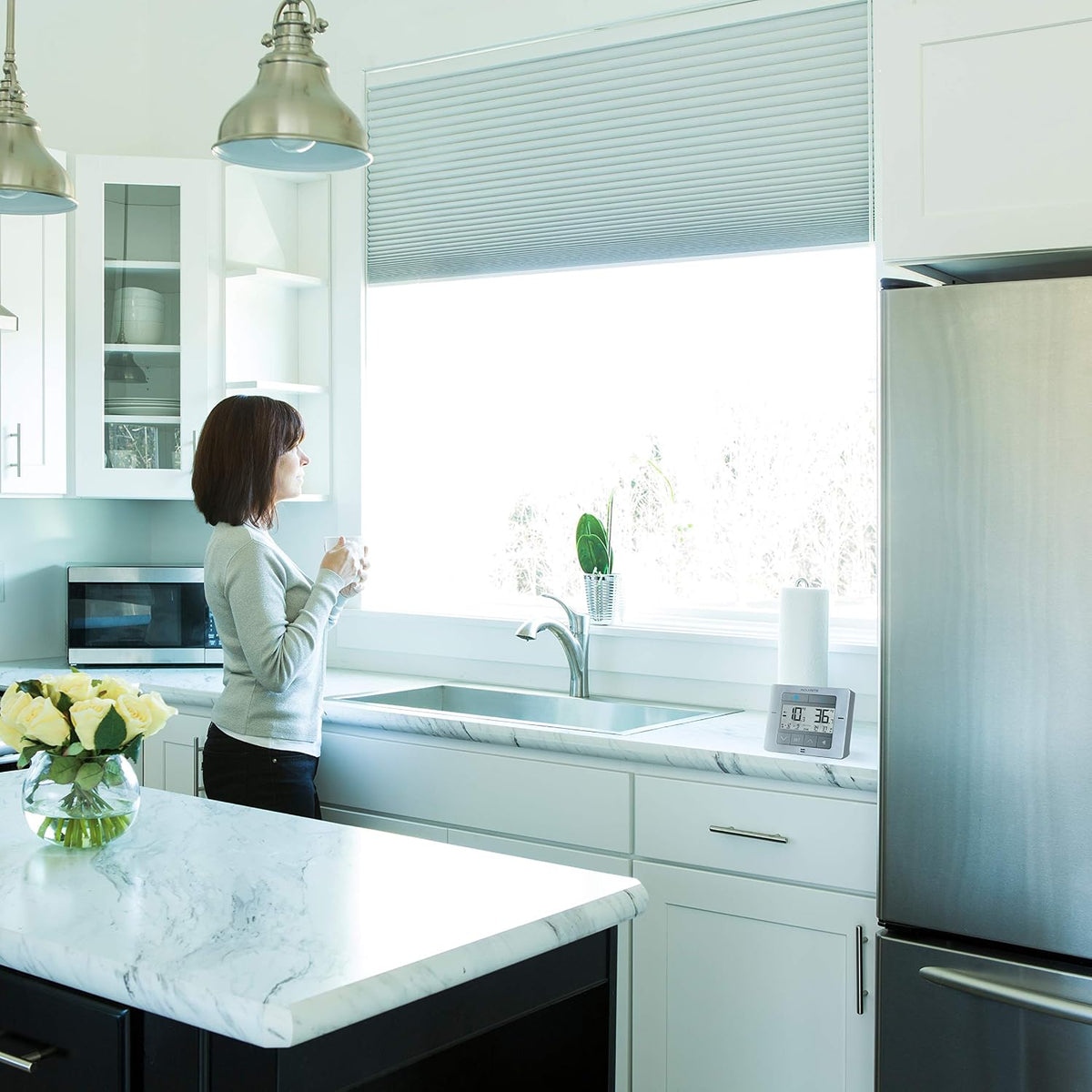 (00515M) Wireless Fridge and Freezer Thermometer with Alarm