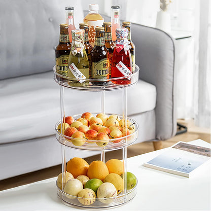 Lazy Susan Turntable, 10.5 Inch Spinning Cabinet Organizer