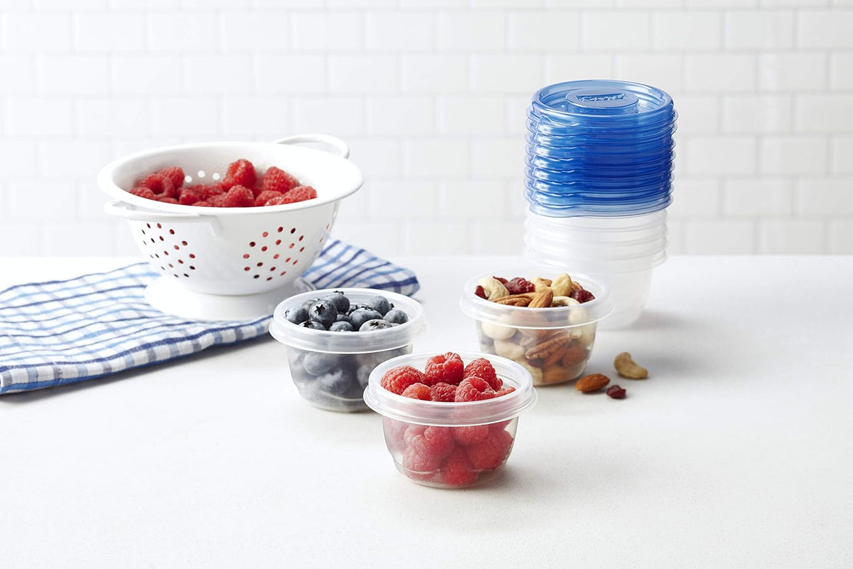 Glad GladWare Medium Rectangle Food Storage Containers, 24 Oz