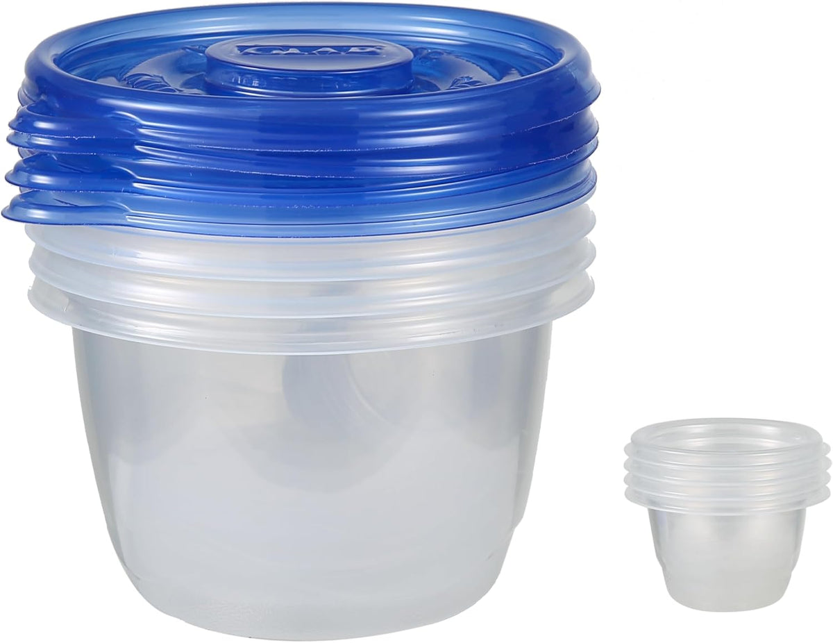Glad GladWare Medium Rectangle Food Storage Containers, 24 Oz