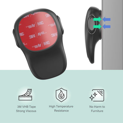 Oven Lock Childproof, Oven Front Door Lock Child Safety, Strong Adhesive Easy to Install, Heat-Resistant, Black