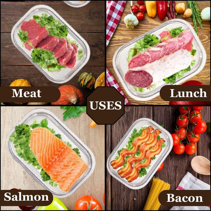 3-Layer Deli Meat Container for Fridge with Tong, Stackable Lunch Meat Storage Box, Airtight Deli Container with Lids for Refrigerator, Food Storage Organizer for Cold Cuts, Ham, Turkey & Salami