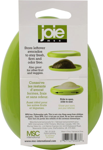 Joie Food Saver Set, Reusable Food Storage Stretch Pods Ideal for Avocados, Tomatoes, Onions, and Lemons, Stores Leftover Half For Fresh Keeping