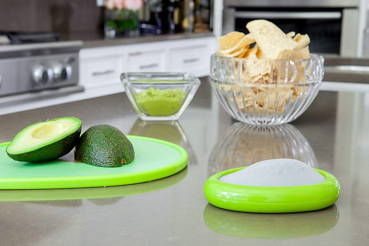 Joie Food Saver Set, Reusable Food Storage Stretch Pods Ideal for Avocados, Tomatoes, Onions, and Lemons, Stores Leftover Half For Fresh Keeping