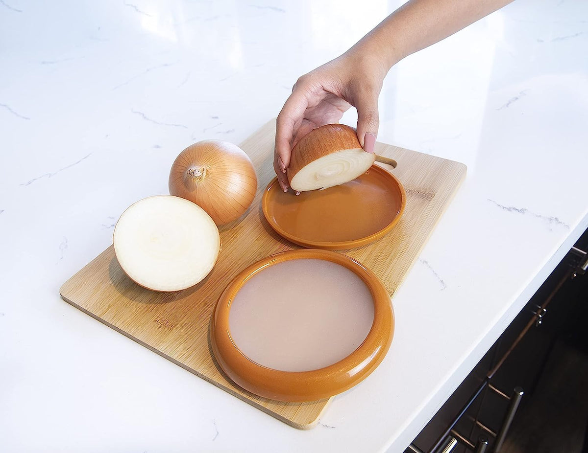 Joie Food Saver Set, Reusable Food Storage Stretch Pods Ideal for Avocados, Tomatoes, Onions, and Lemons, Stores Leftover Half For Fresh Keeping