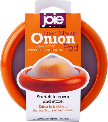 Joie Food Saver Set, Reusable Food Storage Stretch Pods Ideal for Avocados, Tomatoes, Onions, and Lemons, Stores Leftover Half For Fresh Keeping