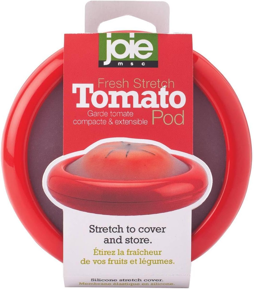 Joie Food Saver Set, Reusable Food Storage Stretch Pods Ideal for Avocados, Tomatoes, Onions, and Lemons, Stores Leftover Half For Fresh Keeping