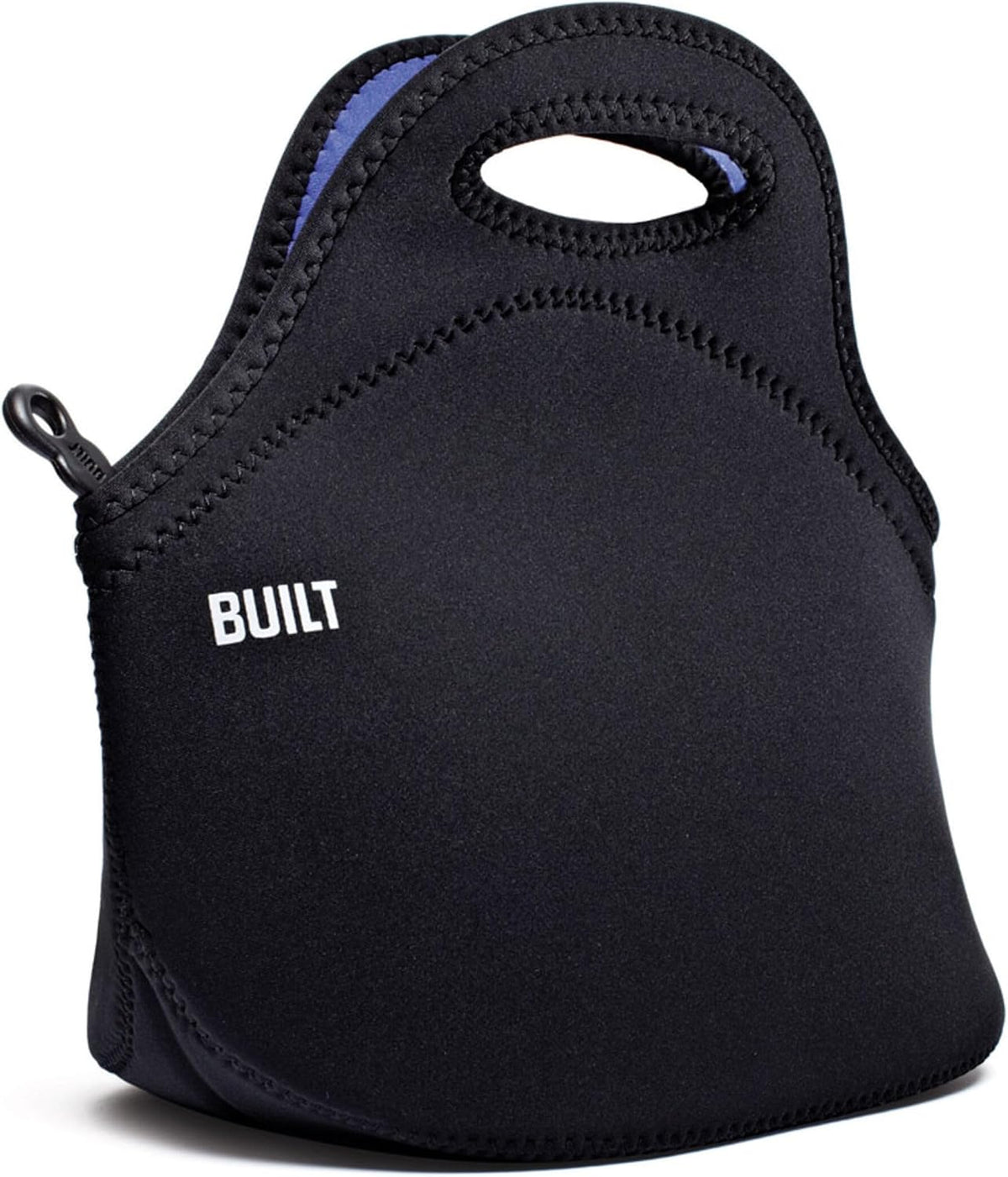 Gourmet Getaway Lunch Bag - Insulated Neoprene Lunch Box for Women and Men, Collapsible and Machine Washable, Black