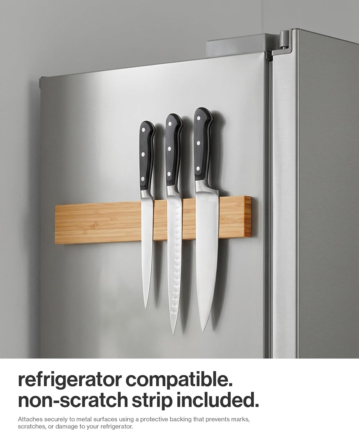 Magnetic Knife Holder for Wall or Fridge