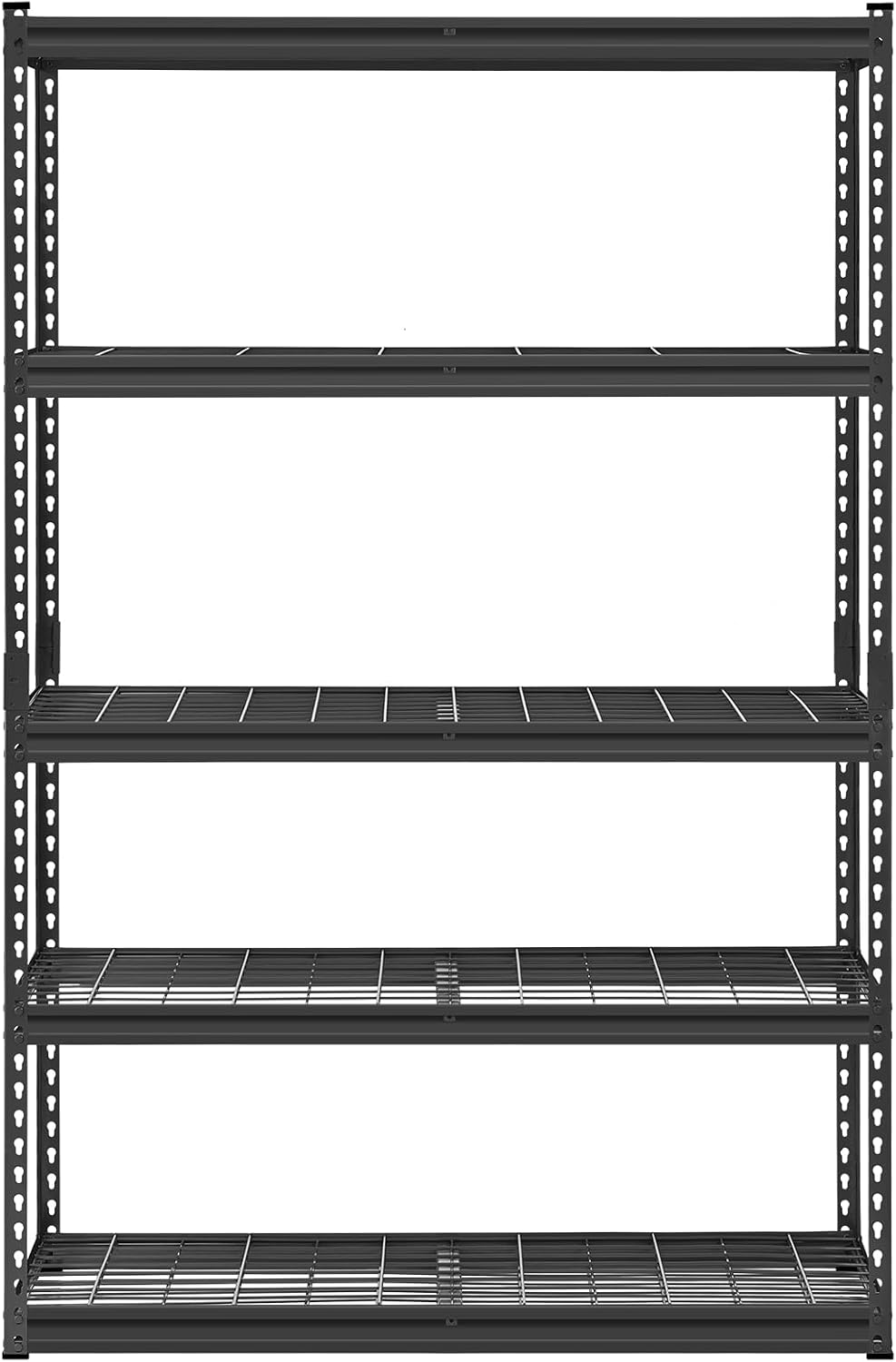 Storage Shelving Unit 5-Tier Adjustable 2000 lbs Capacity 60"x24"x78"