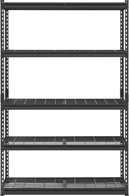 Storage Shelving Unit 5-Tier Adjustable 2000 lbs Capacity 60"x24"x78"