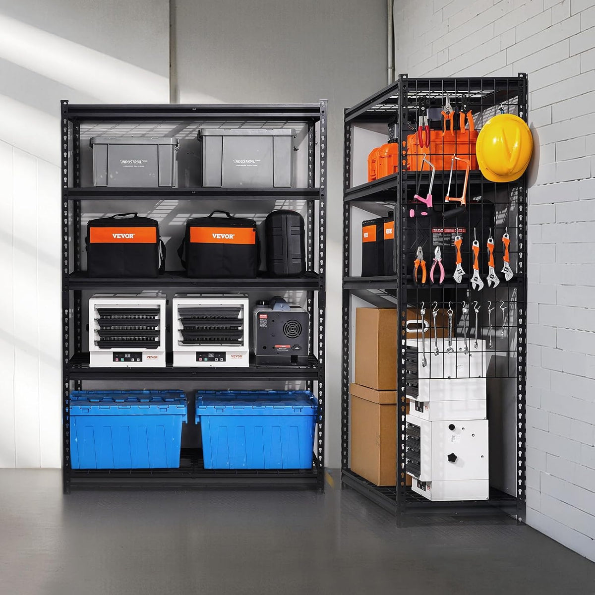 Storage Shelving Unit 5-Tier Adjustable 2000 lbs Capacity 60"x24"x78"