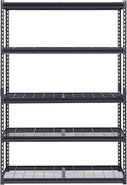 Storage Shelving Unit 5-Tier Adjustable 2000 lbs Capacity 60"x24"x78"