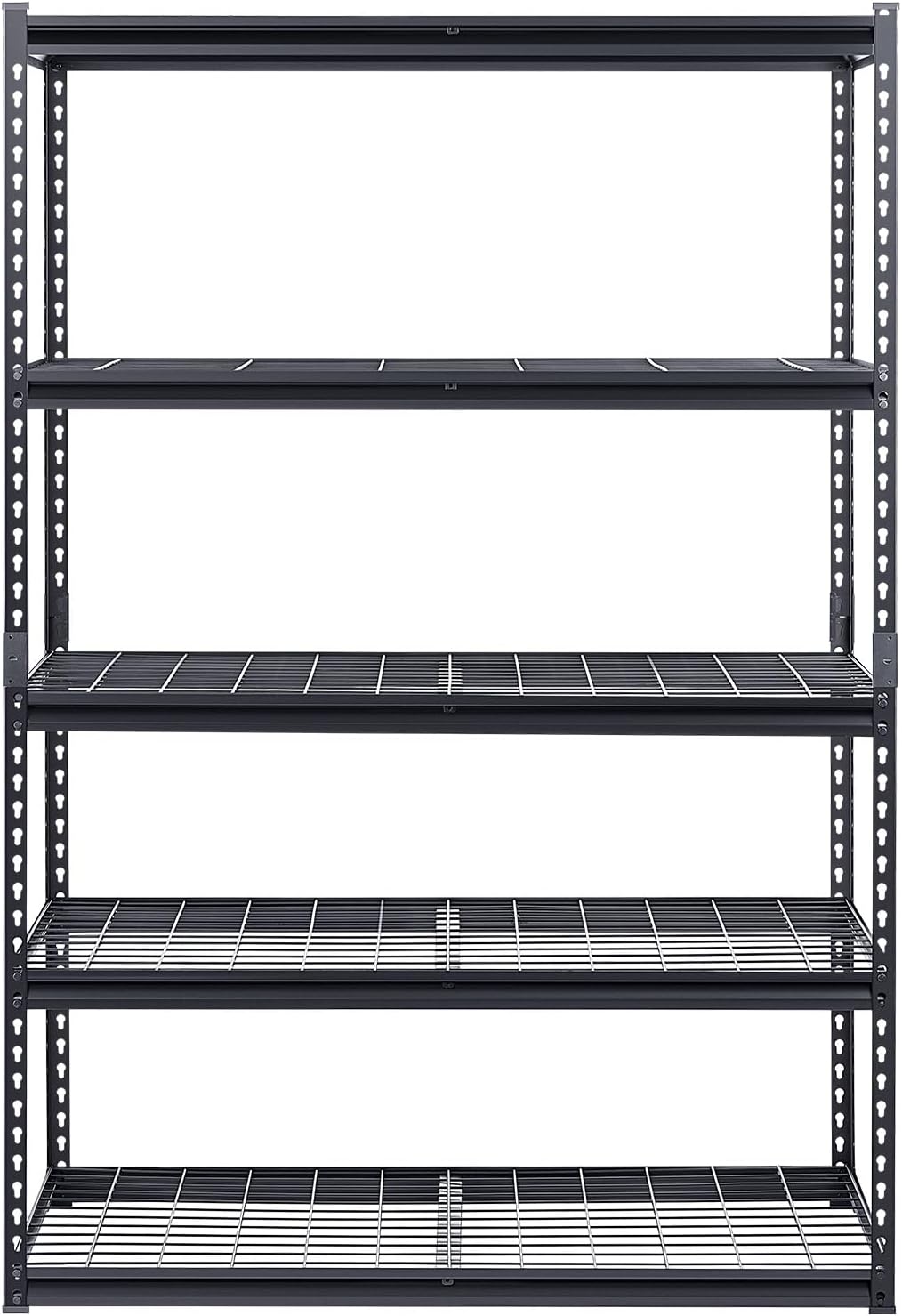 Storage Shelving Unit 5-Tier Adjustable 2000 lbs Capacity 60"x24"x78"