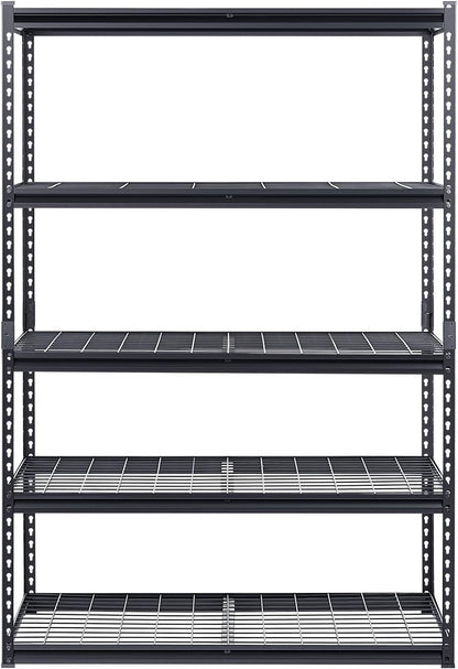 Storage Shelving Unit 5-Tier Adjustable 2000 lbs Capacity 60"x24"x78"